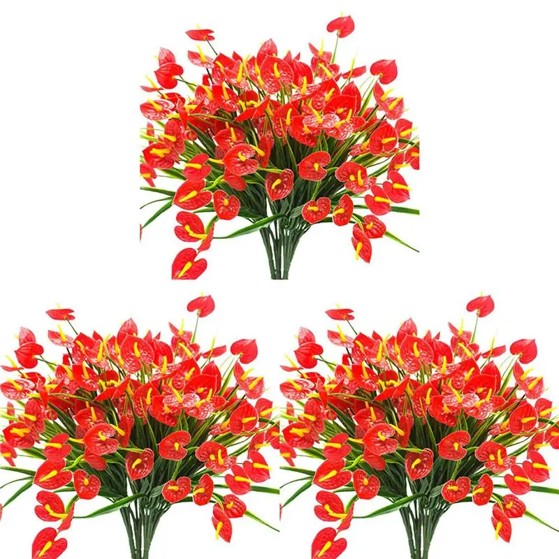 Искусственные цветы SEWS-12: 12 пучков искусственных антуриумов, пластиковые кусты, зелень для дома и улицы, подвесные кашпо
Искусственные цветы SEWS-12: 12 пучков искусственных антуриумов, пластиковые кусты, зелень для дома и улицы, подвесные кашпо