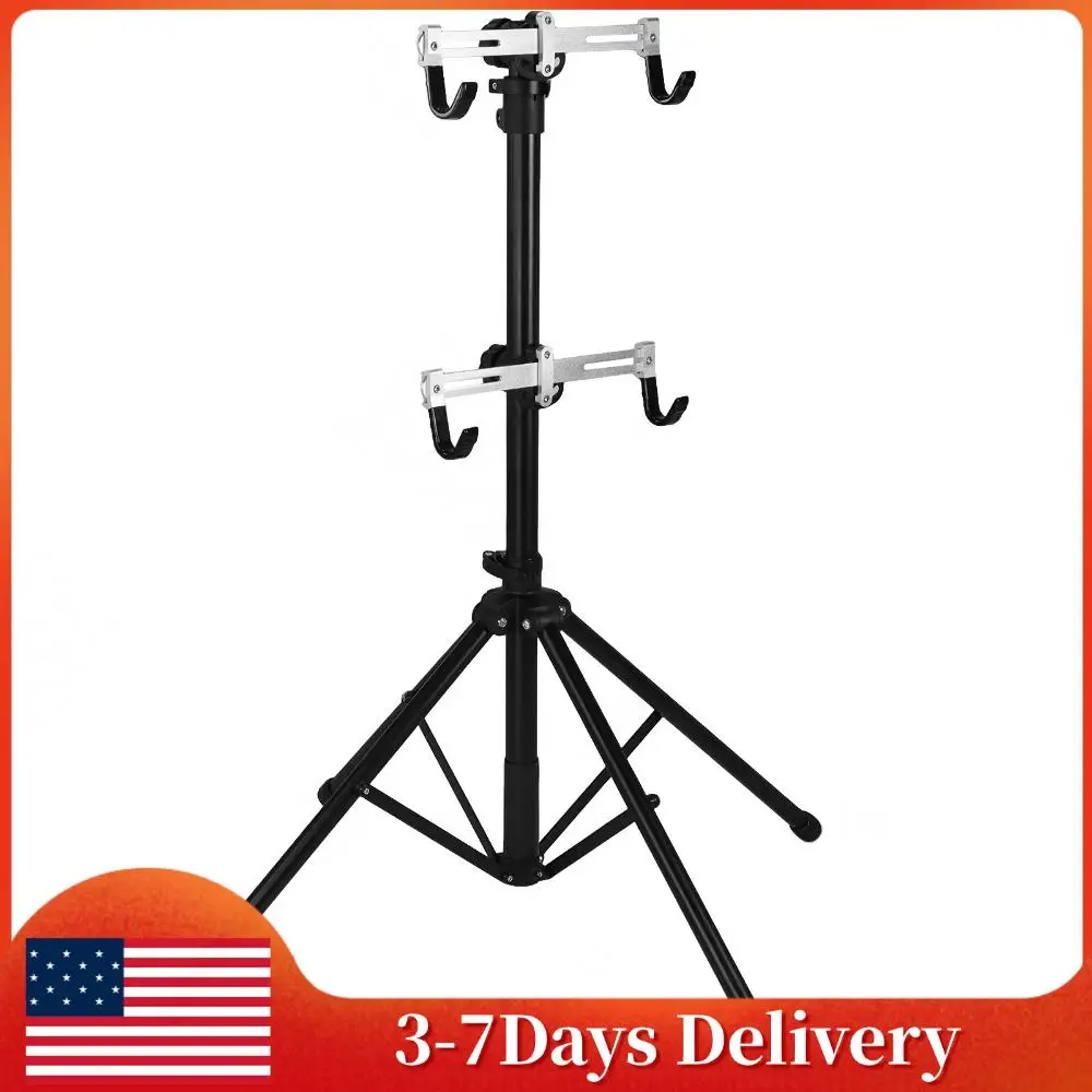 Two Bike Gravity Pole Stand Garage Space Saving Bicycle Work Stand Hanger No Drilling Required for Apartment Bikes Safe & Secure
Two Bike Gravity Pole Stand Garage Space Saving Bicycle Work Stand Hanger No Drilling Required for Apartment Bikes Safe & Secure
