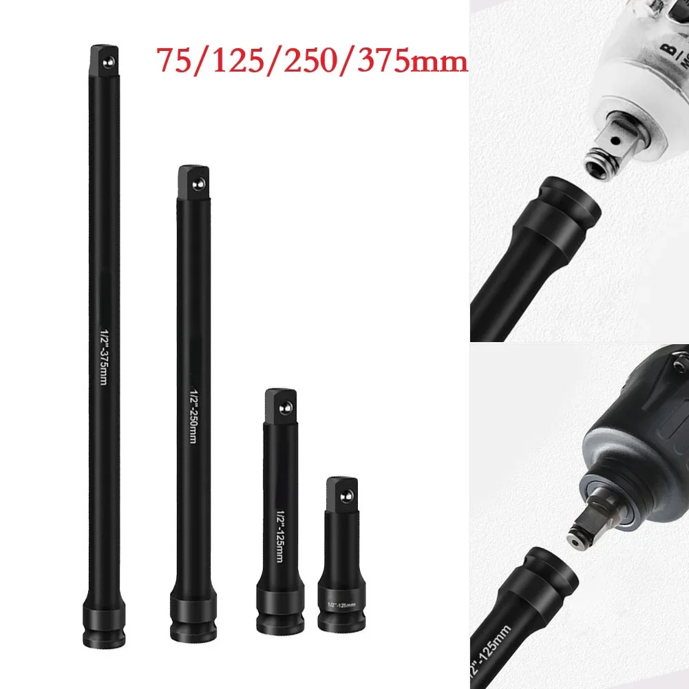 Chrome Vanadium Steel Extension Bar 1/2 Inch Drive For Impact Socket Wrench Suitable For Auto Maintenance And Repair