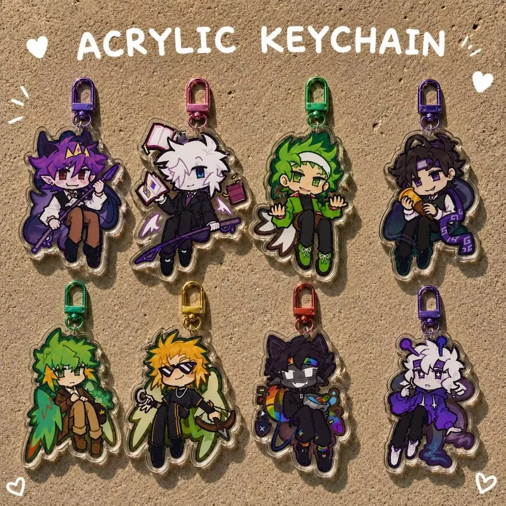 for UN stable Universe Quartet Acrylic Keychain Parrot X2 FlameFrag SpokeIsHere Clown Pierce Wemmbu Lomedy Spepticle Gamer Gift
for UN stable Universe Quartet Acrylic Keychain Parrot X2 FlameFrag SpokeIsHere Clown Pierce Wemmbu Lomedy Spepticle Gamer Gift