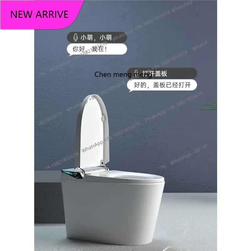 Умный унитаз, автоматическое смывание ногами, функция сушки, дистанционное управление, полностью автоматический.
Умный унитаз, автоматическое смывание ногами, функция сушки, дистанционное управление, полностью автоматический.