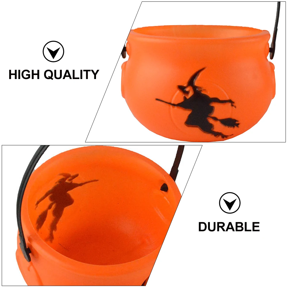 2Pcs Pumpkin Bucket Halloween Witch Decor Plastic Portable Kids Party Supplies Storage Candy Holder for Holiday
2Pcs Pumpkin Bucket Halloween Witch Decor Plastic Portable Kids Party Supplies Storage Candy Holder for Holiday