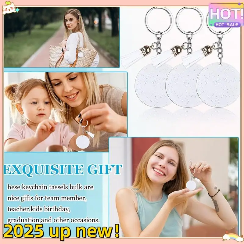 L47anew!-40 шт. акриловые заготовки для ключей с кисточками и кольцами для ключей 2-дюймовый круглый блестящий акрил для поделок своими руками и Ar
L47anew!-40 шт. акриловые заготовки для ключей с кисточками и кольцами для ключей 2-дюймовый круглый блестящий акрил для поделок своими руками и Ar