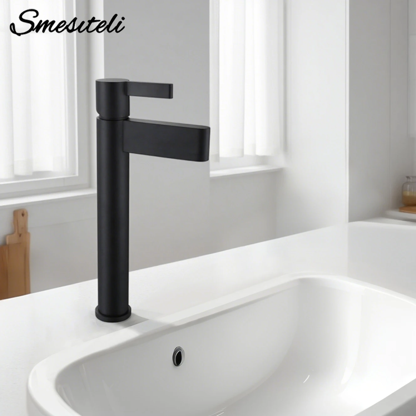Smesiteli, твердая латунь, матовая черная отделка, уникальный стиль, смеситель для раковины в ванной комнате, сосуд, одно отверстие/ручка, смеситель для унитаза
Smesiteli, твердая латунь, матовая черная отделка, уникальный стиль, смеситель для раковины в ванной комнате, сосуд, одно отверстие/ручка, смеситель для унитаза