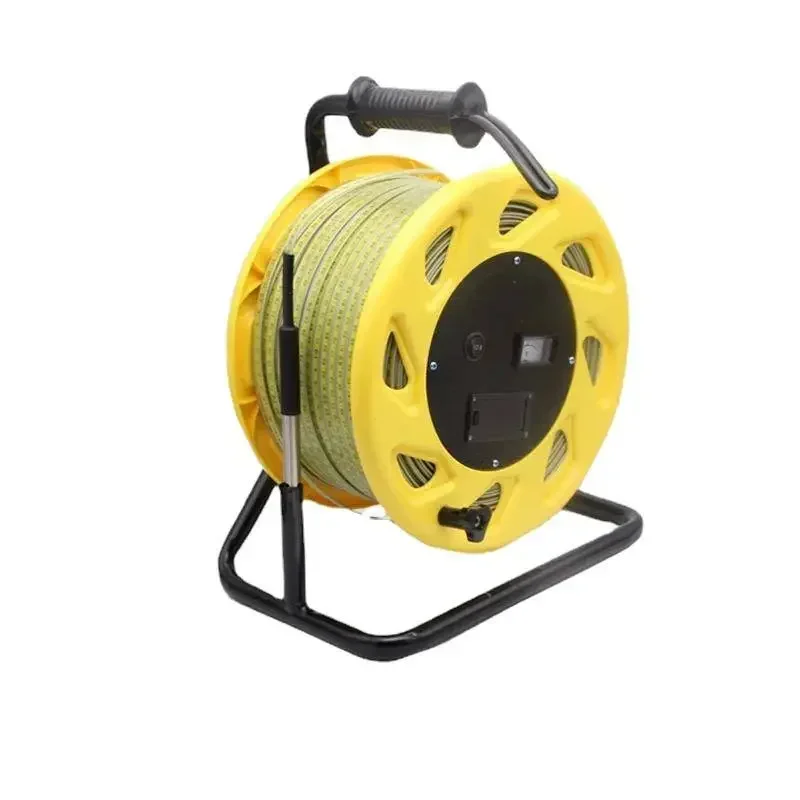 Original brand newLM301 Portable steel ruler well depth water level meter 300m 500m water level dip meter
Original brand newLM301 Portable steel ruler well depth water level meter 300m 500m water level dip meter