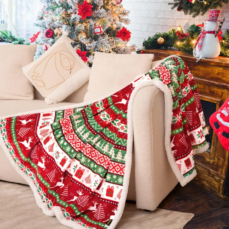 Christmas blanket, holiday sofa cover blanketsoft flannel blanketwinter warm and comfortable red color suitable for sofa bedroom
Christmas blanket, holiday sofa cover blanketsoft flannel blanketwinter warm and comfortable red color suitable for sofa bedroom
