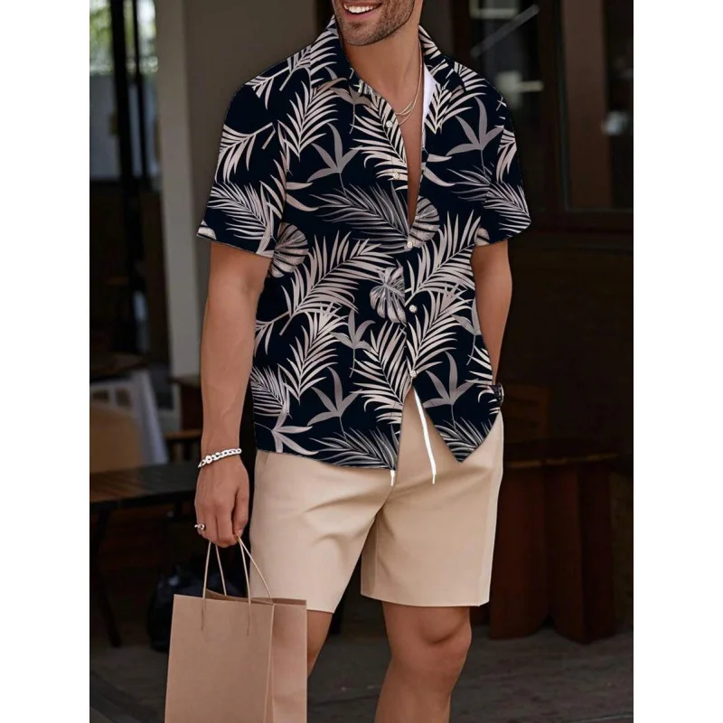 E 87838 Hawaiian Shirt Set Men's Summer Shirt Combo Seven Sleeve Cross-Border Four Seasons Suitable No Brand
E 87838 Hawaiian Shirt Set Men's Summer Shirt Combo Seven Sleeve Cross-Border Four Seasons Suitable No Brand