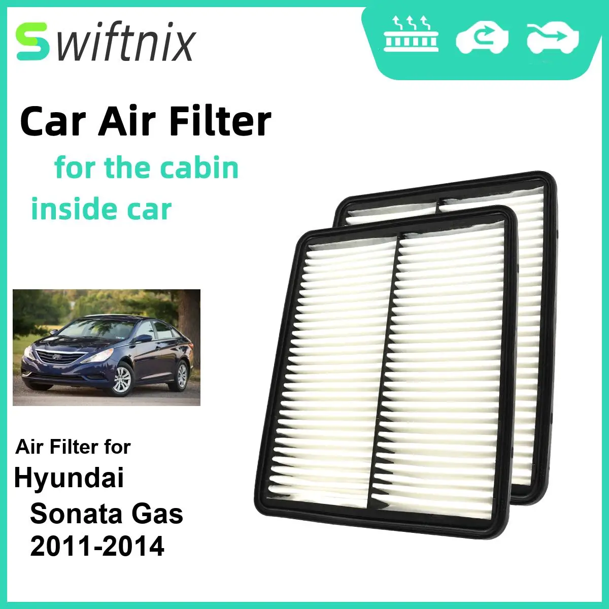 Воздушный фильтр Calm Carbon Fiilter для Hyundai Sonata Gas 2011-2014 CA10881 28113-2P100 28113-3S100, 2 шт.
Воздушный фильтр Calm Carbon Fiilter для Hyundai Sonata Gas 2011-2014 CA10881 28113-2P100 28113-3S100, 2 шт.