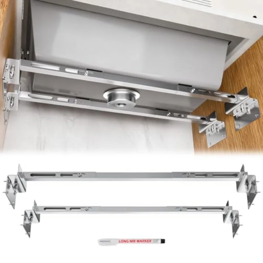 Sk Support Undermount Kitchen Sk Brackets ches 51-80CM Heavy Duty Adjustable Staless Steel Pole - Undermount Sks Kit for Kitche
Sk Support Undermount Kitchen Sk Brackets ches 51-80CM Heavy Duty Adjustable Staless Steel Pole - Undermount Sks Kit for Kitche