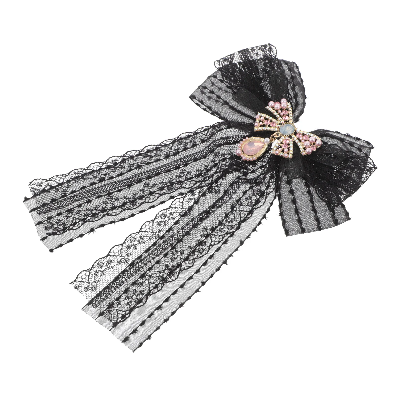 Bow Brooch Pin Elegant Lace Bowknot Collar Accessory For Women Fashion Neck Decor Shirts Suits Casual Formal Occasions
Bow Brooch Pin Elegant Lace Bowknot Collar Accessory For Women Fashion Neck Decor Shirts Suits Casual Formal Occasions