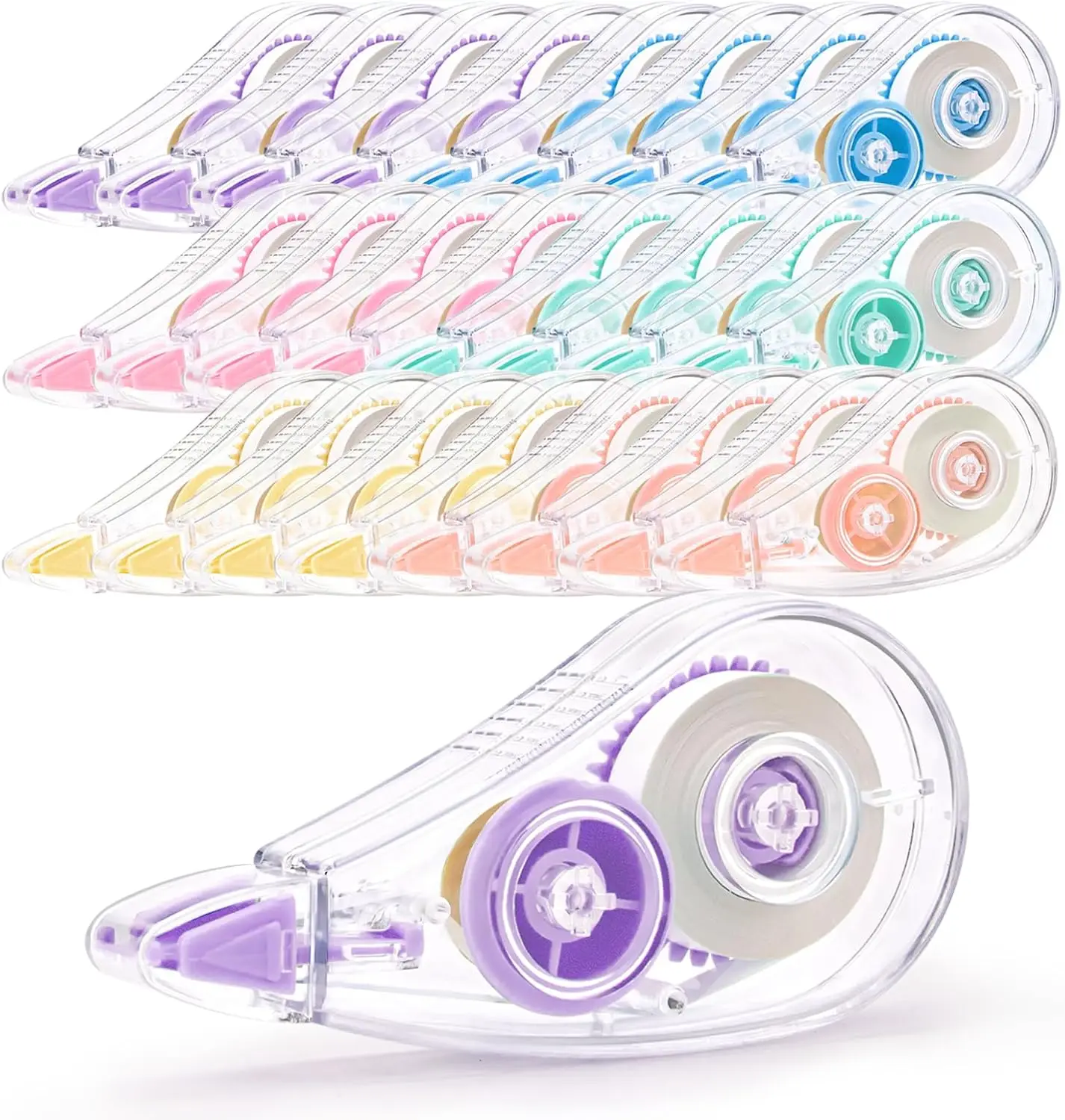 24 Pcs Correction Tape, 18.04 Ft White Wrong Out, Tear-Resistant Bulk, Easy to Use Applicator for School Office Note Taking Journal (0.2 in Width)
24 Pcs Correction Tape, 18.04 Ft White Wrong Out, Tear-Resistant Bulk, Easy to Use Applicator for School Office Note Taking Journal (0.2 in Width)