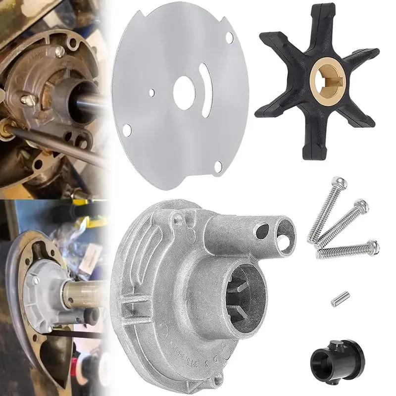 382468 Water Pump & Impeller Kit for Johnson Evinrude BRP OMC 10 15 18 20 25 HP Housing, Replaces for 0382468, 777806, 18-3377
382468 Water Pump & Impeller Kit for Johnson Evinrude BRP OMC 10 15 18 20 25 HP Housing, Replaces for 0382468, 777806, 18-3377