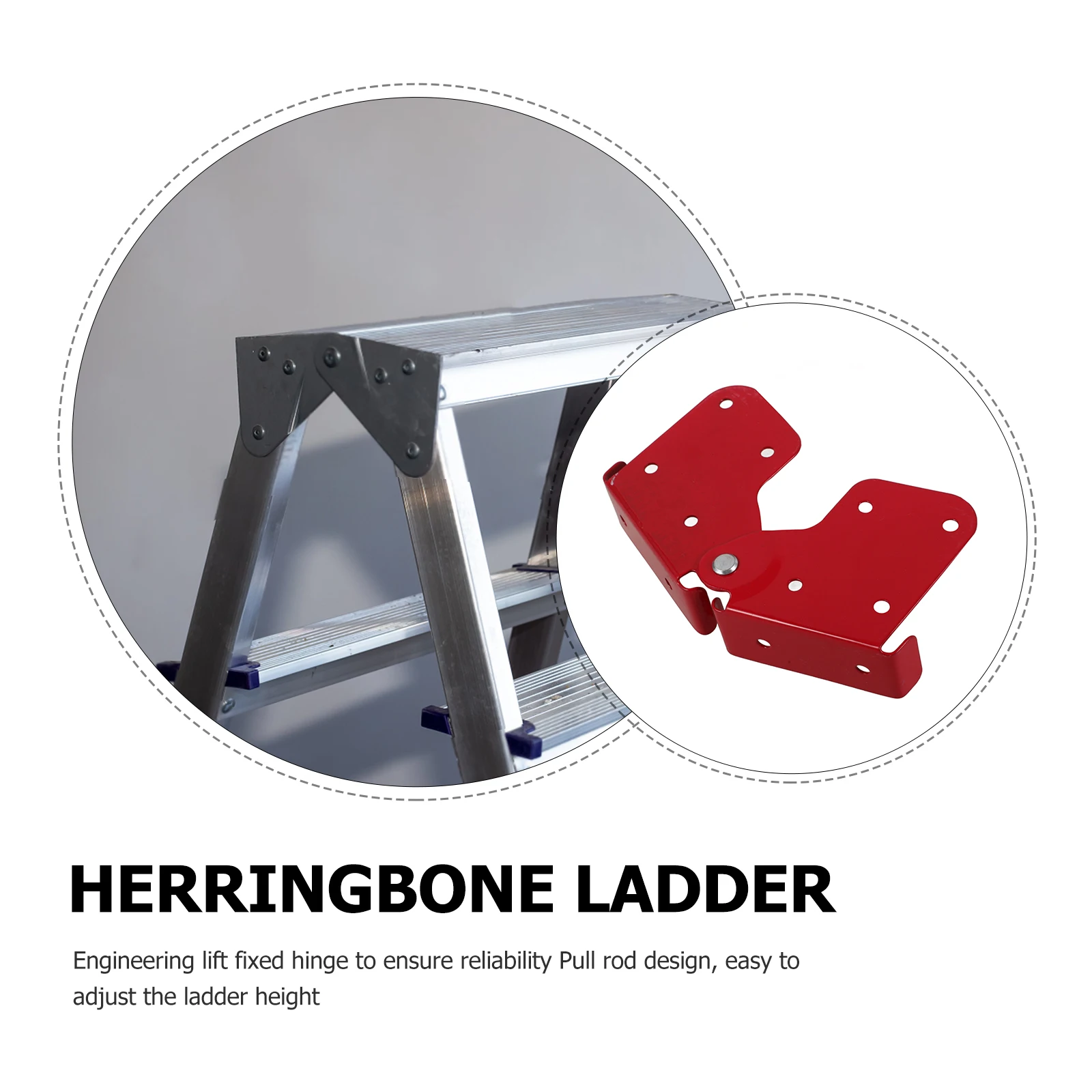 Heavy Duty Hinge Replacement Kit Aluminum Alloy Reinforced Step Ladder Parts Folding Ladder Joint Hardware For Telescopic
Heavy Duty Hinge Replacement Kit Aluminum Alloy Reinforced Step Ladder Parts Folding Ladder Joint Hardware For Telescopic