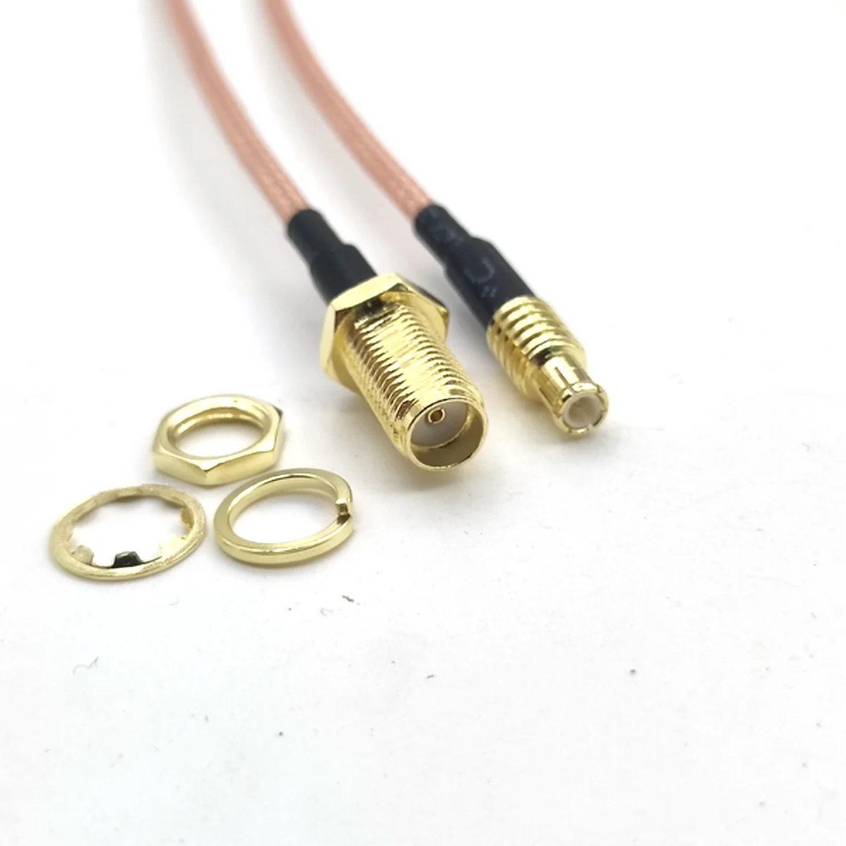100PCS SMA Female Bulkhead to MCX Male Straight RF Cable Adapter RG316 Wholesale for WIFI Wireless Router
100PCS SMA Female Bulkhead to MCX Male Straight RF Cable Adapter RG316 Wholesale for WIFI Wireless Router