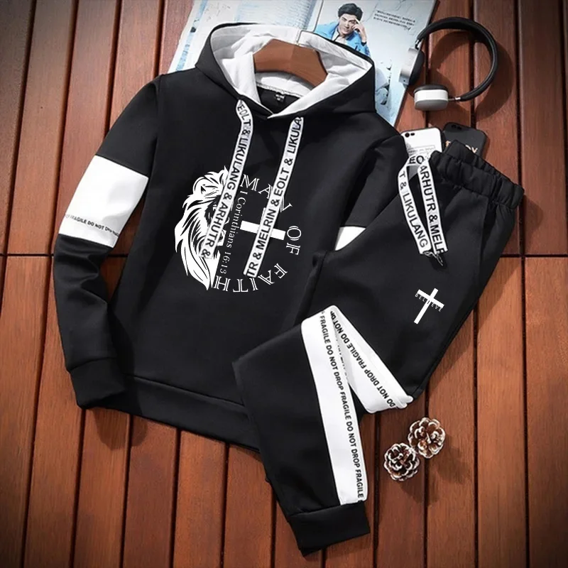 Casual Men's Hooded Tracksuit Outdoor Daily Sports 2026 Spring Hot Sales Comfortable Quality Single Sweatshirts And Sweatpants
Casual Men's Hooded Tracksuit Outdoor Daily Sports 2026 Spring Hot Sales Comfortable Quality Single Sweatshirts And Sweatpants