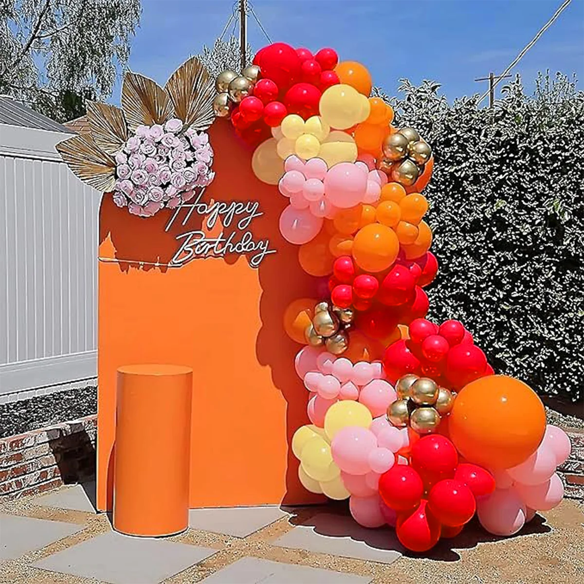 126 pcs 5,10,12 inch latex balloon arch kit multiple colors party decoration balloons,used to decorate birthdays,holiday parties
126 pcs 5,10,12 inch latex balloon arch kit multiple colors party decoration balloons,used to decorate birthdays,holiday parties