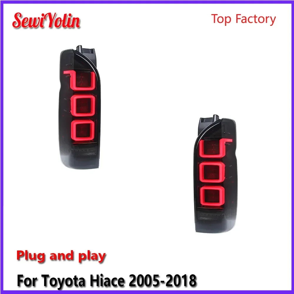 Car LED Tail Light Accessories For Toyota Hiace 2005-2018 Auto Rear Fog DRL Brake Turn Signal Lamp Plug And Play
Car LED Tail Light Accessories For Toyota Hiace 2005-2018 Auto Rear Fog DRL Brake Turn Signal Lamp Plug And Play