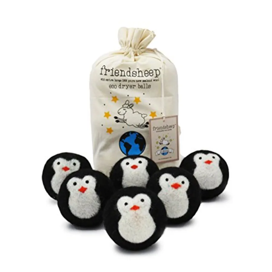 Friendsheep Wool Dryer Balls Organic Reusable Fabric Softener Alternative for Laundry Handmade Fair Trade Hypoallergenic Eco-Fr
Friendsheep Wool Dryer Balls Organic Reusable Fabric Softener Alternative for Laundry Handmade Fair Trade Hypoallergenic Eco-Fr