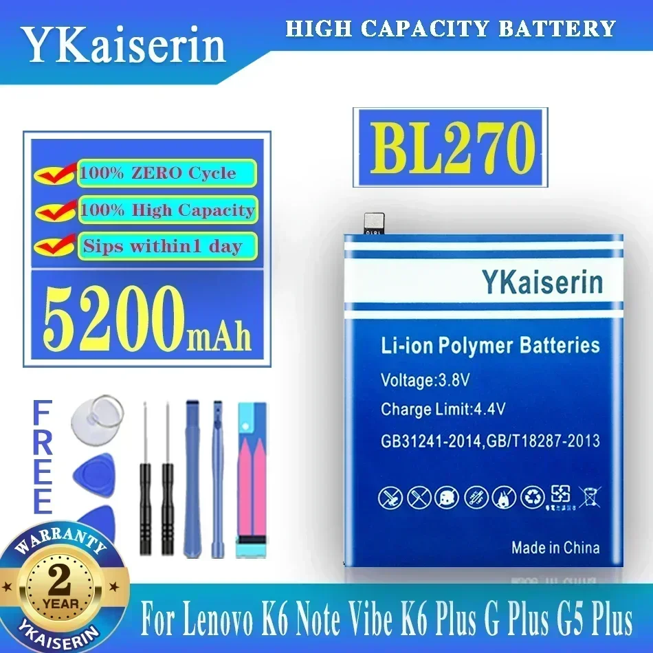 Аккумулятор YKaiserin BL270 BL273 для Lenovo K6 Note K6Note K53a48 Vibe K6 Plus K6Plus G Plus G5 Plus/K6 Note (двойной DIM) трек-код
Аккумулятор YKaiserin BL270 BL273 для Lenovo K6 Note K6Note K53a48 Vibe K6 Plus K6Plus G Plus G5 Plus/K6 Note (двойной DIM) трек-код