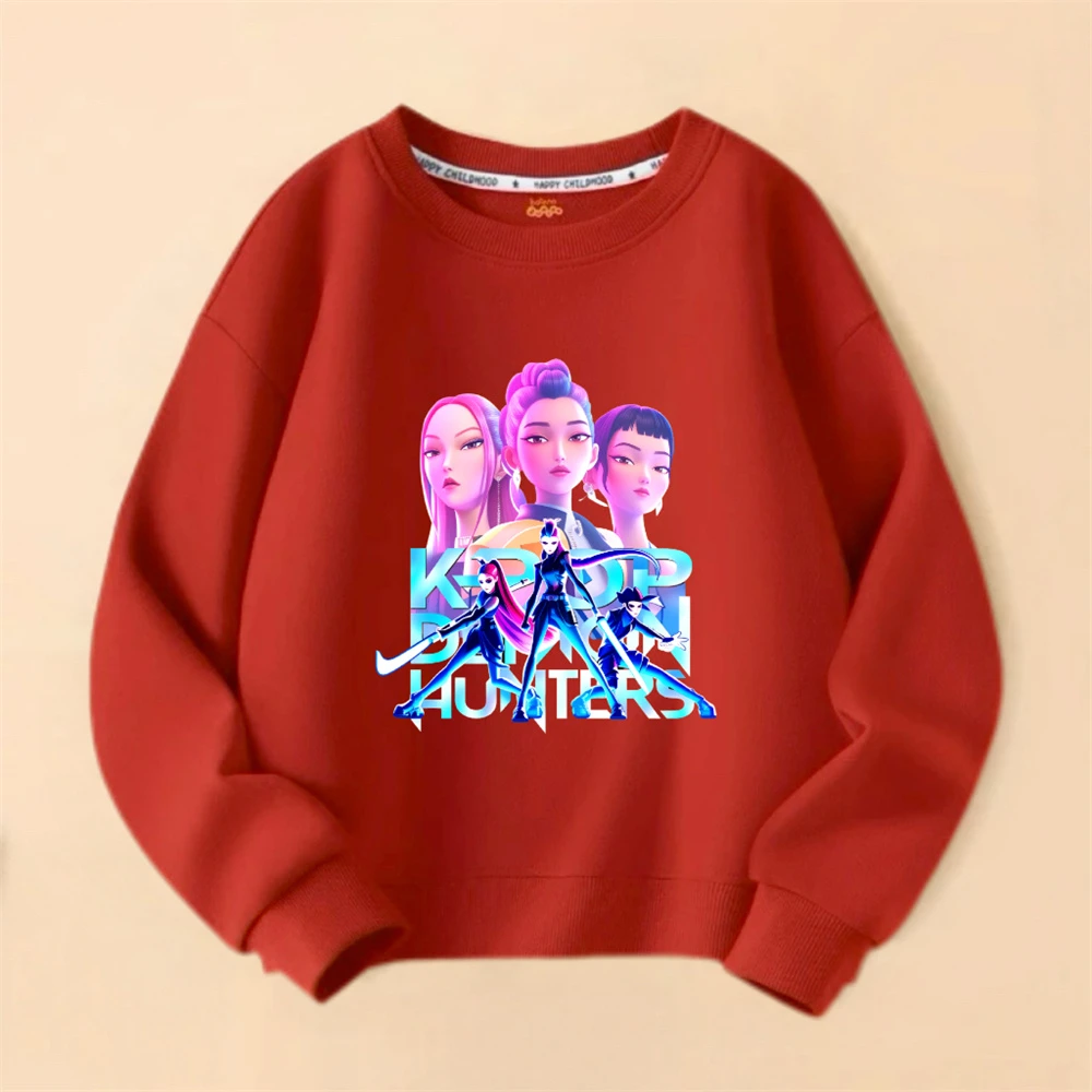 Autumn Child's Clothes Girls Long Sleeve Pullovers Cartoon Demon Hunters Clothing Toddler New Design Hoodie Baby Popular Wear
Autumn Child's Clothes Girls Long Sleeve Pullovers Cartoon Demon Hunters Clothing Toddler New Design Hoodie Baby Popular Wear