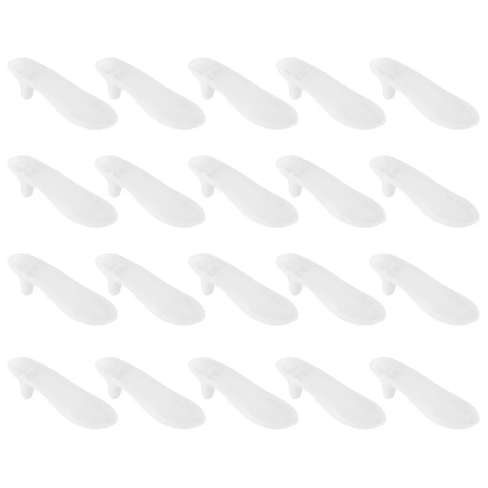 20Pcs Baby Shoes Sole Lightweight Plastic DIY Supplies for Dress Up Great for Parent Child Play Shoes Sole
20Pcs Baby Shoes Sole Lightweight Plastic DIY Supplies for Dress Up Great for Parent Child Play Shoes Sole