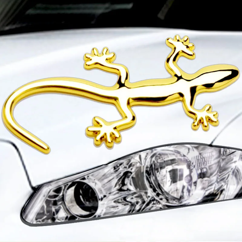3D Metal Gecko Shape Lizard Logo Chrome Car Badge Emblems Sticker Decal Self-adhesive Car SUV Decoration Accessories Silver/Gold
3D Metal Gecko Shape Lizard Logo Chrome Car Badge Emblems Sticker Decal Self-adhesive Car SUV Decoration Accessories Silver/Gold