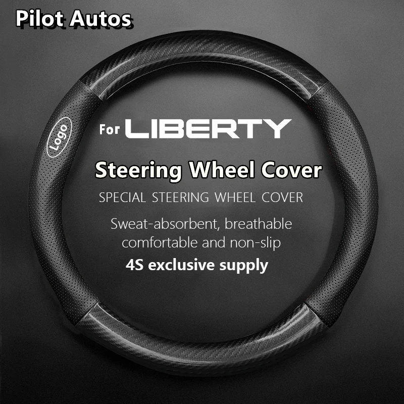 For Jeep For Liberty Car Steering Wheel Cover Genuine Leather Carbon Fiber Women Man Summer Winter
For Jeep For Liberty Car Steering Wheel Cover Genuine Leather Carbon Fiber Women Man Summer Winter