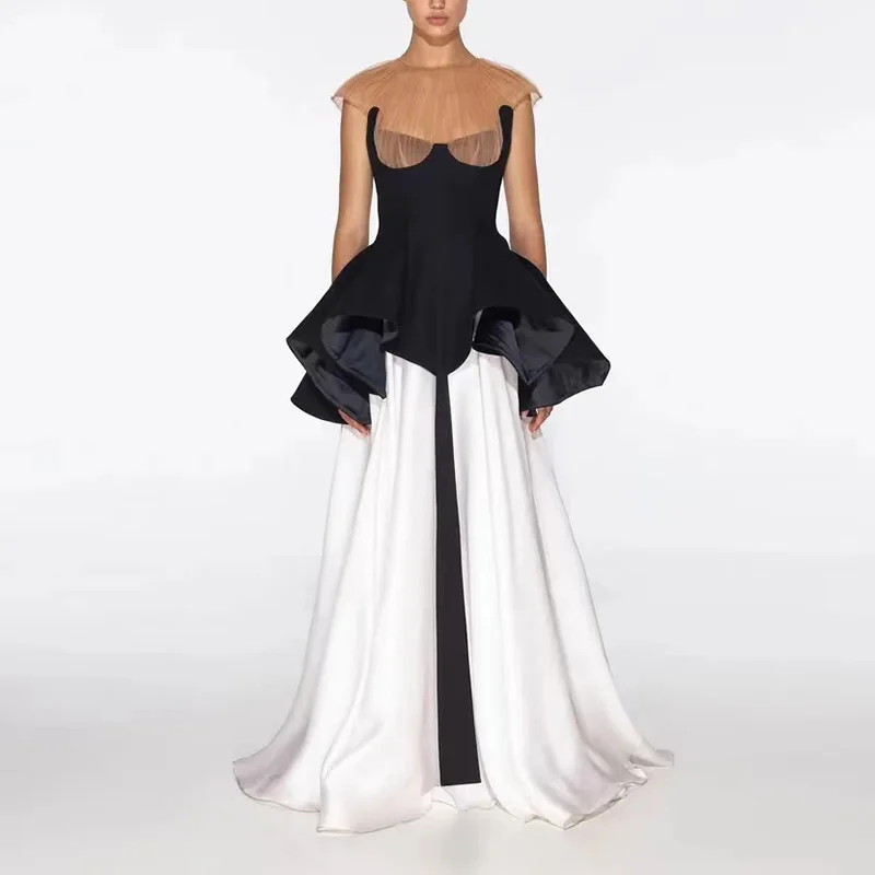 Long A-Line Evening Dresses for Women Satin O-Neck Floor-Length with Pleats Prom Dance Wedding Guest Gala Special Events 2023
Long A-Line Evening Dresses for Women Satin O-Neck Floor-Length with Pleats Prom Dance Wedding Guest Gala Special Events 2023