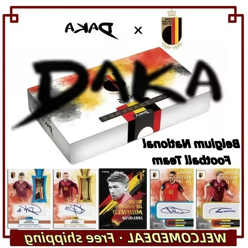 DAKA Belgium National Football Team Star Card Official Authentic 2025 Season Signature Collection Cards Football Fan Gift
DAKA Belgium National Football Team Star Card Official Authentic 2025 Season Signature Collection Cards Football Fan Gift