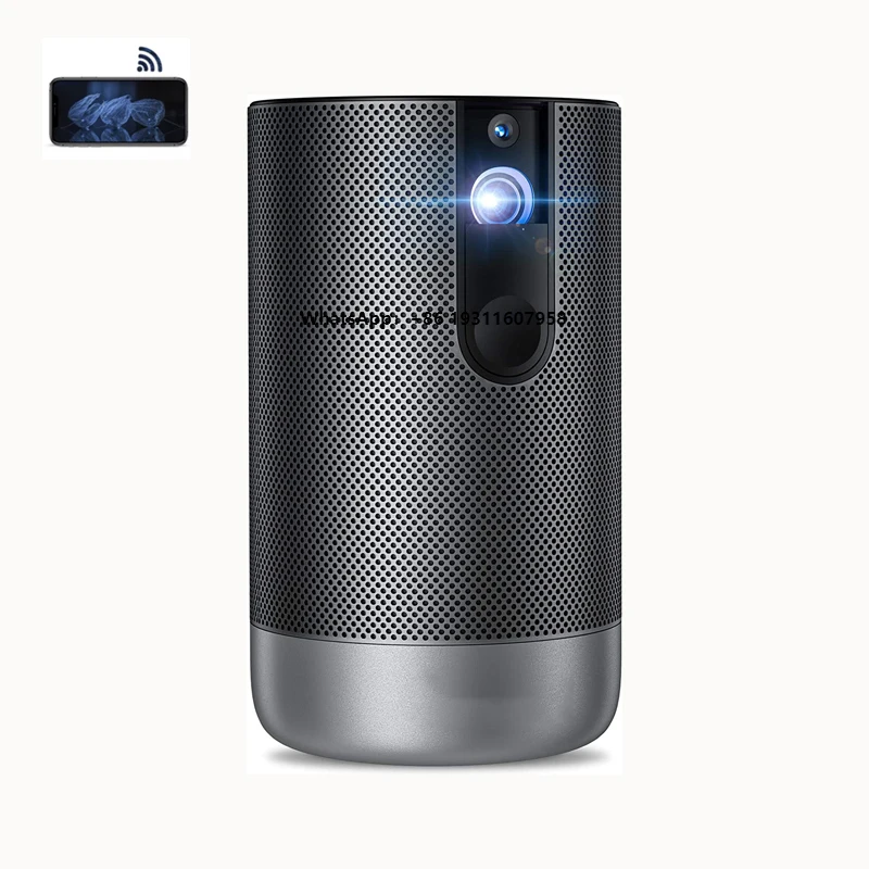 Pocket-Sized DLP Portable Projector, 1080P MINI Projector , Support HD-MI WiFi Built-in Rechargeable Battery Movie Projector
Pocket-Sized DLP Portable Projector, 1080P MINI Projector , Support HD-MI WiFi Built-in Rechargeable Battery Movie Projector