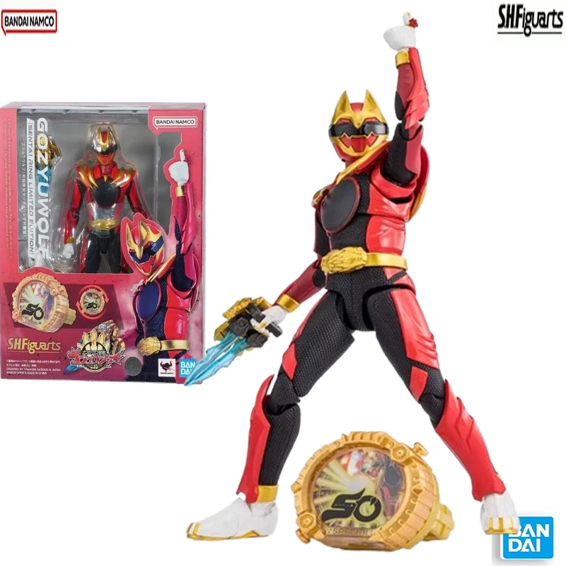 Bandai No.1 Sentai Gozyuger Model Kit Genuine Shf Gozyuwolf Sentai Ring Limited Edition Anime Action Figure Toys Christmas Gifts
Bandai No.1 Sentai Gozyuger Model Kit Genuine Shf Gozyuwolf Sentai Ring Limited Edition Anime Action Figure Toys Christmas Gifts