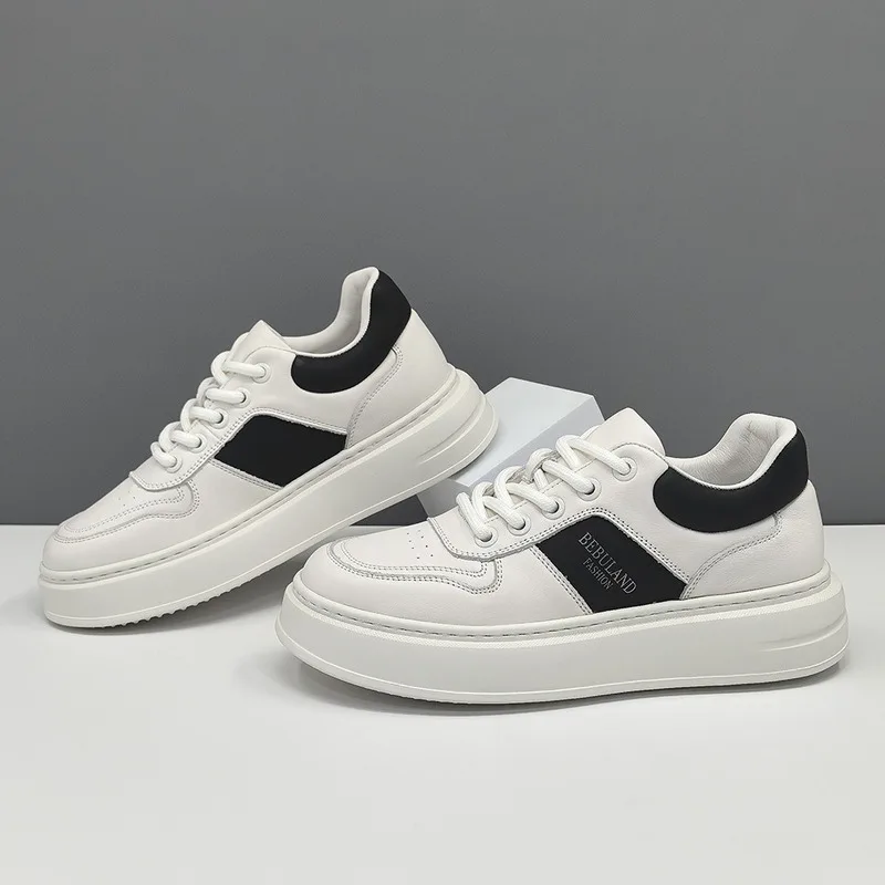 Men's Genuine Sports Leisure Leather Suede Toe Layer White Board Trendy Shoes High-end Light Luxury Men's Shoes Business Loafers
Men's Genuine Sports Leisure Leather Suede Toe Layer White Board Trendy Shoes High-end Light Luxury Men's Shoes Business Loafers