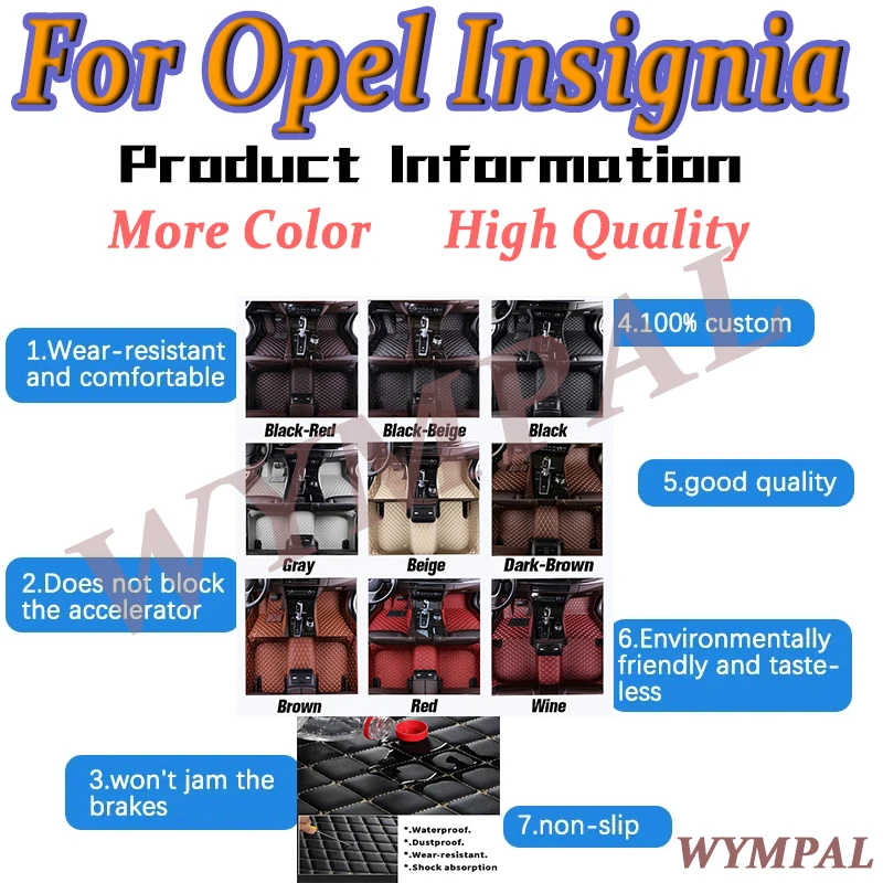 Роскошные автомобильные коврики на заказ для Opel Insignia 2009 2010 2011 2012 2013, авто кожаные автомобильные коврики, полные автомобильные внутренние полные коврики
Роскошные автомобильные коврики на заказ для Opel Insignia 2009 2010 2011 2012 2013, авто кожаные автомобильные коврики, полные автомобильные внутренние полные коврики