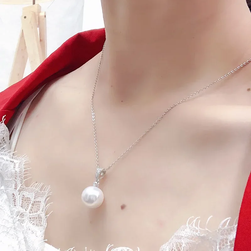 Natural Freshwater Pearl Necklace Versatile S925 Silver Pendant Jewelry Pearl Collarbone Chain Fashion Jewelry Gift
Natural Freshwater Pearl Necklace Versatile S925 Silver Pendant Jewelry Pearl Collarbone Chain Fashion Jewelry Gift