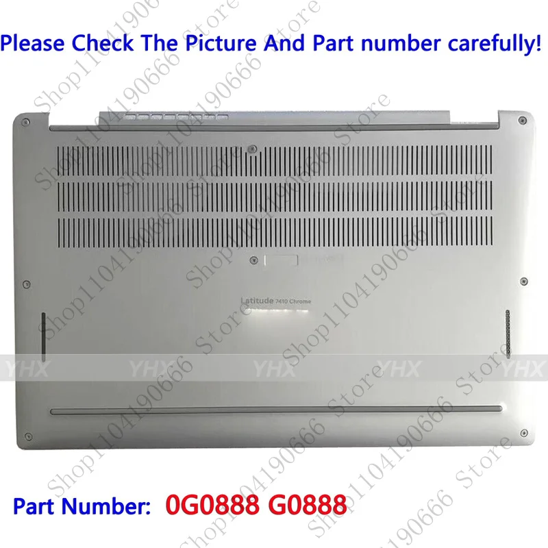 Notebook computer components New For Dell Latitue 7410 Chrome Lower Bottom Base Cover Case Shell 0G0888 G0888.
Notebook computer components New For Dell Latitue 7410 Chrome Lower Bottom Base Cover Case Shell 0G0888 G0888.
