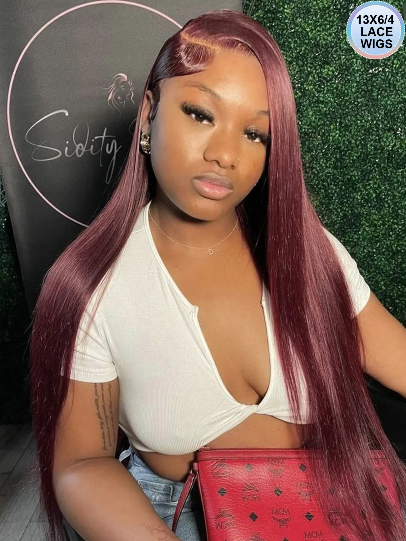 99J Wine Red Colored Straight 13X4 Transparent Lace Frontal Wigs Human Hair Wigs Burgundy 13X6 Lace Wigs Pre Plucked Baby Hair
99J Wine Red Colored Straight 13X4 Transparent Lace Frontal Wigs Human Hair Wigs Burgundy 13X6 Lace Wigs Pre Plucked Baby Hair