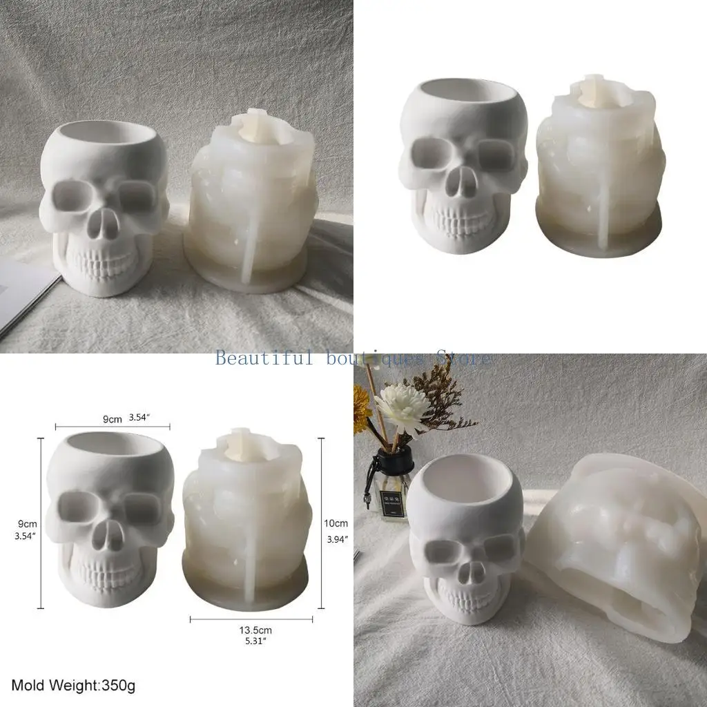 U4LF Crystal Epoxy Skull Flower Pot Silicone Mold, Plaster Concrete Cement Resin Skull Vase Mould for for Resin Plaster Polymer
U4LF Crystal Epoxy Skull Flower Pot Silicone Mold, Plaster Concrete Cement Resin Skull Vase Mould for for Resin Plaster Polymer