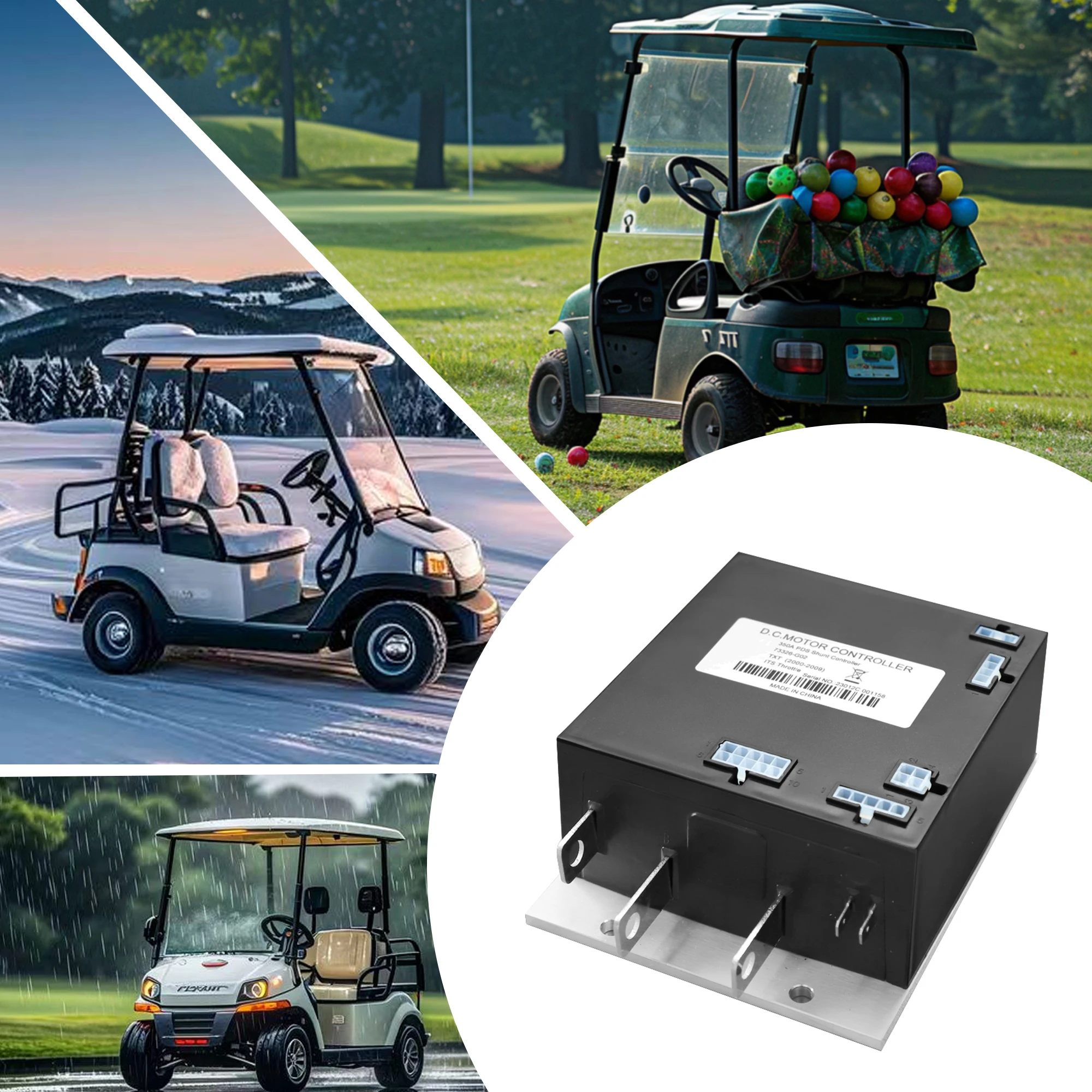 73326G02 36V/350A /PDS Shunt Controller ITS 609083 For 2000-UP EZGO TXT Golf Carts 73326-G02 73326G03 73326G04 73326G05 73326G06
73326G02 36V/350A /PDS Shunt Controller ITS 609083 For 2000-UP EZGO TXT Golf Carts 73326-G02 73326G03 73326G04 73326G05 73326G06