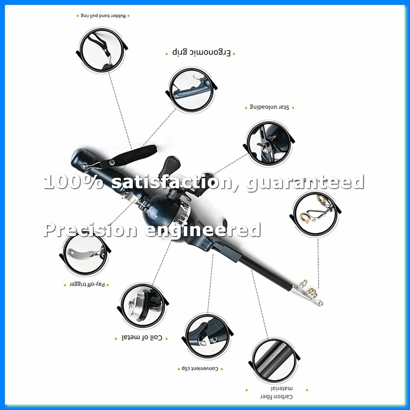 Pekven Fishing Rod Easyfish Folding Rod Foldable Fishing Rod Blissfish Folding Fishing Rod for Fishing-ABYS
Pekven Fishing Rod Easyfish Folding Rod Foldable Fishing Rod Blissfish Folding Fishing Rod for Fishing-ABYS