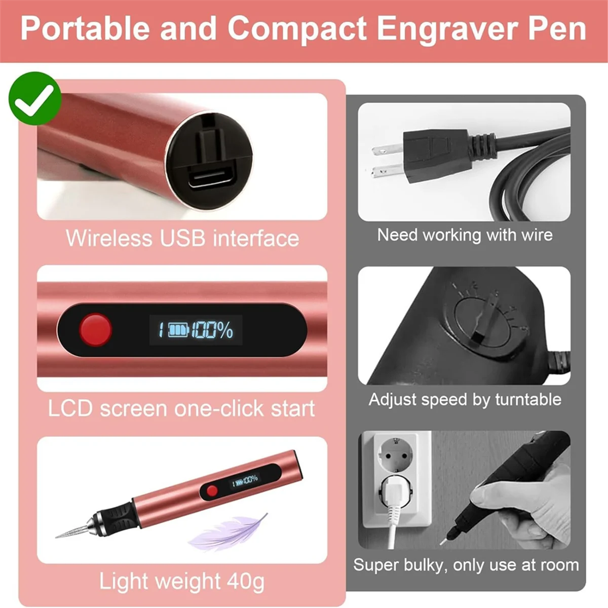 【Hot Selling Items】 Wireless Engraving Tool Set
【Hot Selling Items】 Wireless Engraving Tool Set