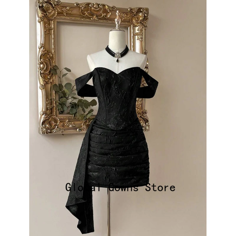 Fashionable Black Strapless Off-Shoulder Mini Dress Homecoming Party Wedding Guest Cocktail Prom Custom Graduation Dress
Fashionable Black Strapless Off-Shoulder Mini Dress Homecoming Party Wedding Guest Cocktail Prom Custom Graduation Dress