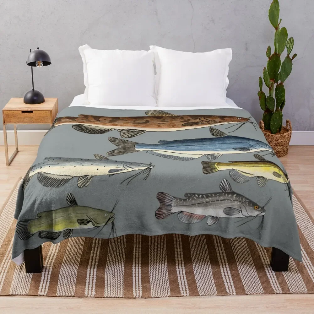 North American Catfish Family Throw Blanket for babies Soft Plush Plaid Decoratives Blankets
North American Catfish Family Throw Blanket for babies Soft Plush Plaid Decoratives Blankets