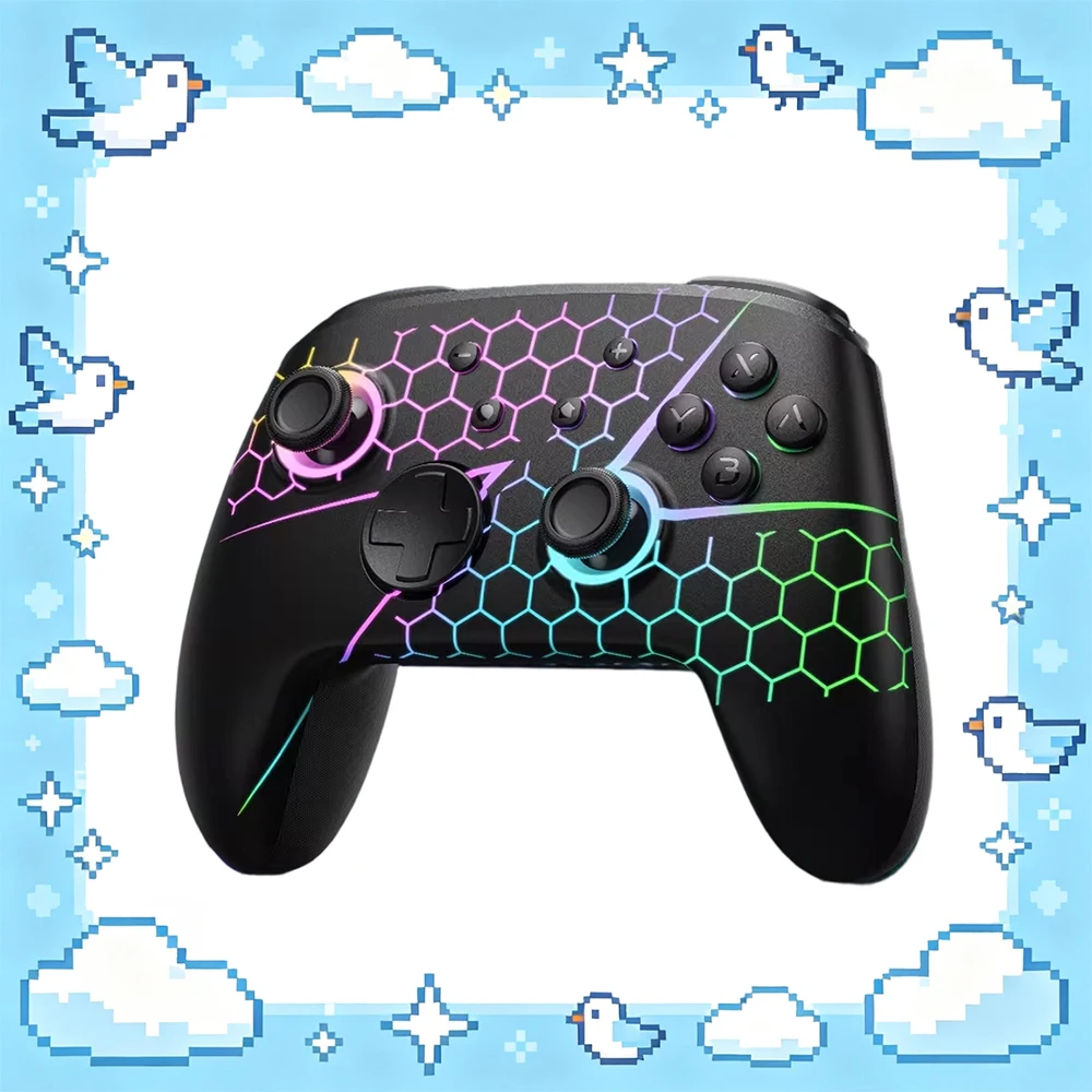 FUNLAB FF01-2 Game Handle Hall Rocker First Firefly RGB Lamp Effect Esports Handle Double Back Key Design One-Button Wake-Up
FUNLAB FF01-2 Game Handle Hall Rocker First Firefly RGB Lamp Effect Esports Handle Double Back Key Design One-Button Wake-Up