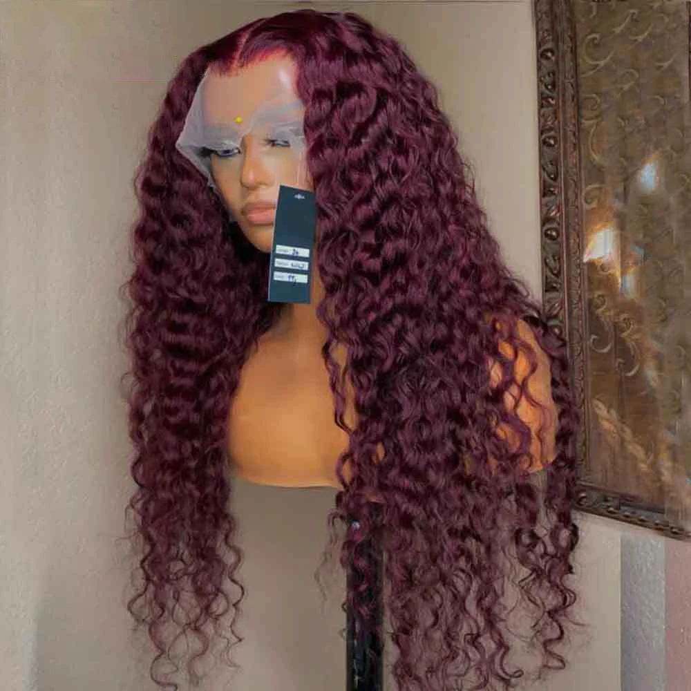 Long Glueless Burgundy 99j 26Inch Soft Kinky Curly Wine Red Lace Front Wig For Women With Baby Hair Synthetic Preplucked Daily
Long Glueless Burgundy 99j 26Inch Soft Kinky Curly Wine Red Lace Front Wig For Women With Baby Hair Synthetic Preplucked Daily