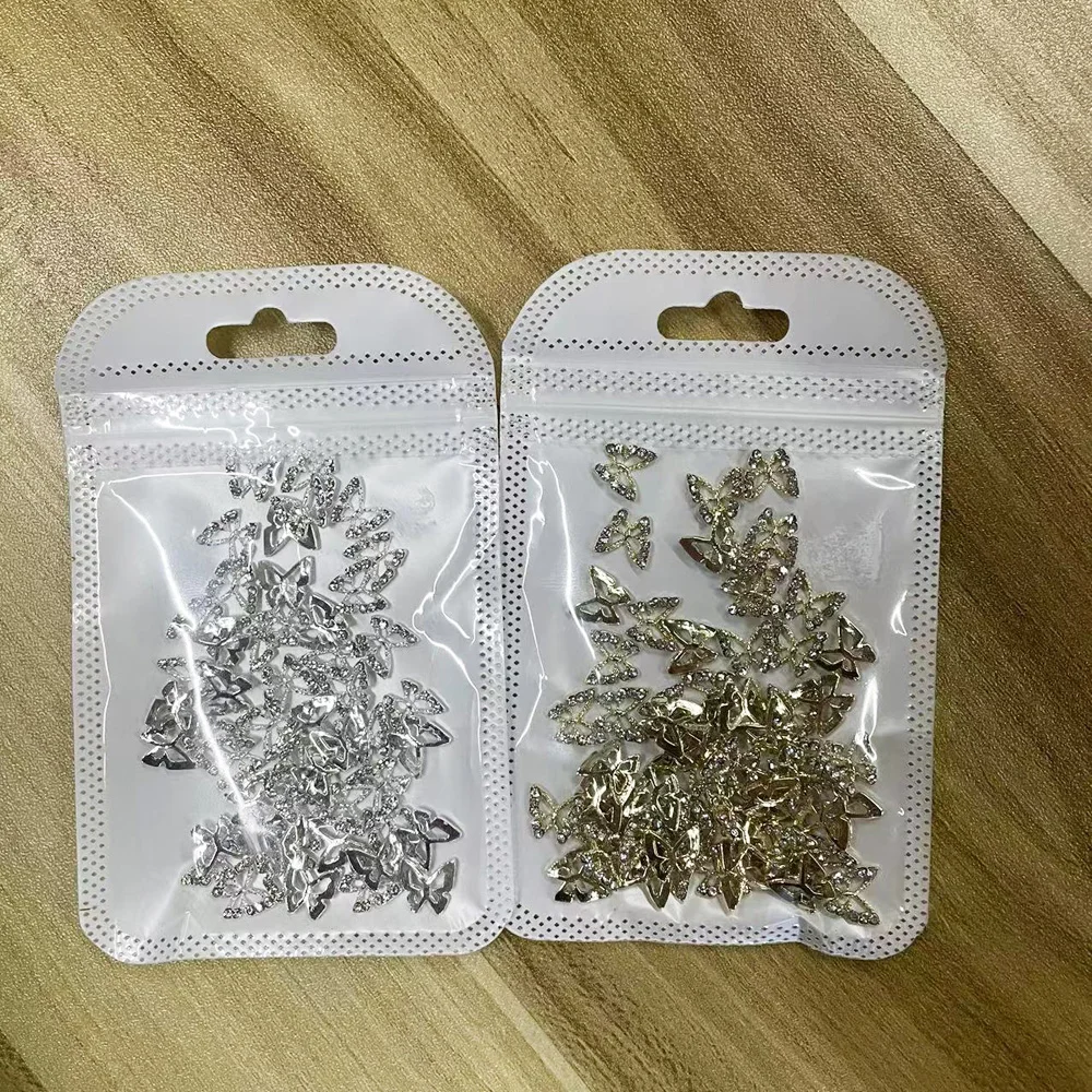 10pcs Butterfly Alloy Nail Art Jewelry Charm 3D Hollow Butterfly Fox Gold/Silver Diamond Nail Decoration Luxury Nail Accessories
10pcs Butterfly Alloy Nail Art Jewelry Charm 3D Hollow Butterfly Fox Gold/Silver Diamond Nail Decoration Luxury Nail Accessories