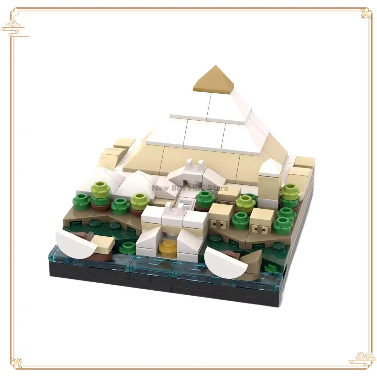 Креативный MOC всемирно известная архитектура Giza, мини-пирамида, модель строительного блока, сделай сам, детская головоломка, сборка, игрушки, подарок на день рождения
Креативный MOC всемирно известная архитектура Giza, мини-пирамида, модель строительного блока, сделай сам, детская головоломка, сборка, игрушки, подарок на день рождения