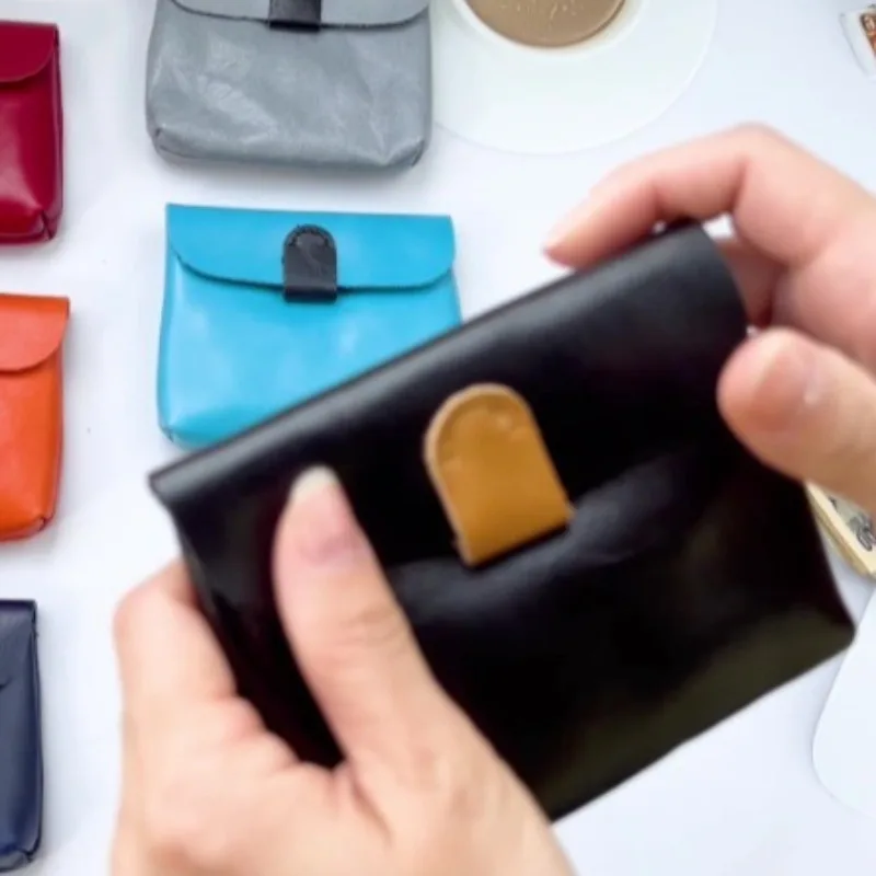 Popular Waxed Leather Women's Wallet Spacious Coin Purse with Multiple Card Slots Attached Key Ring
Popular Waxed Leather Women's Wallet Spacious Coin Purse with Multiple Card Slots Attached Key Ring