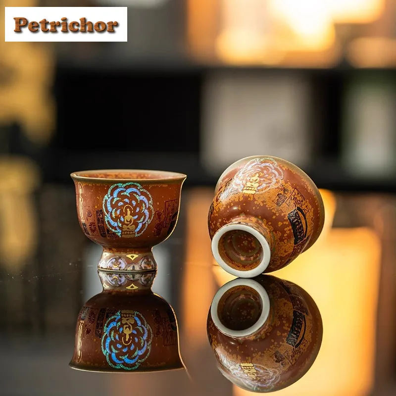 2 шт./лот, фиассаный светильник Будды, фарфоровая чашка под дерево, чаша для чая в стиле дзен, кувшин для воды, персональная чашка для дегустации чая, чашки Jianzhan Master 
2 шт./лот, фиассаный светильник Будды, фарфоровая чашка под дерево, чаша для чая в стиле дзен, кувшин для воды, персональная чашка для дегустации чая, чашки Jianzhan Master