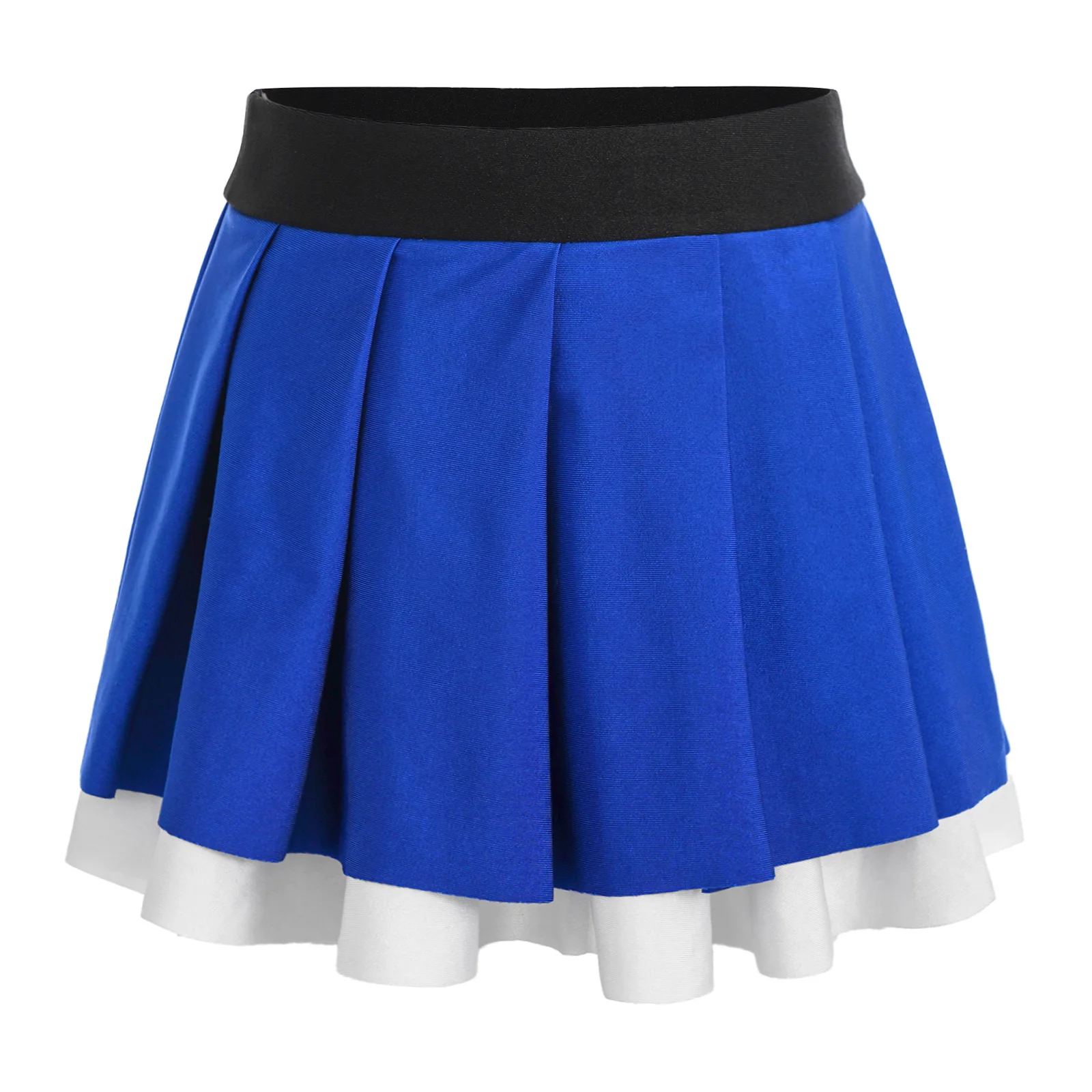 Kids Girls Schoolgirls Uniform Skirts Contrast Color Elastic Waistband Two Layers Pleated Skirt Cheerleading Dance Performance
Kids Girls Schoolgirls Uniform Skirts Contrast Color Elastic Waistband Two Layers Pleated Skirt Cheerleading Dance Performance