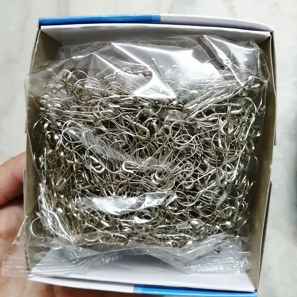 1000pcs Colorful Safety Pins Cucurbit Shape Durable Wear Resistant Easy Open For Clothes Blanket Crafts Diapers
1000pcs Colorful Safety Pins Cucurbit Shape Durable Wear Resistant Easy Open For Clothes Blanket Crafts Diapers